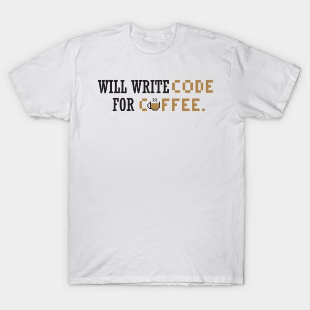 write code for coffee T-Shirt by nektarinchen